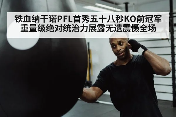 boxer punching heavy bag